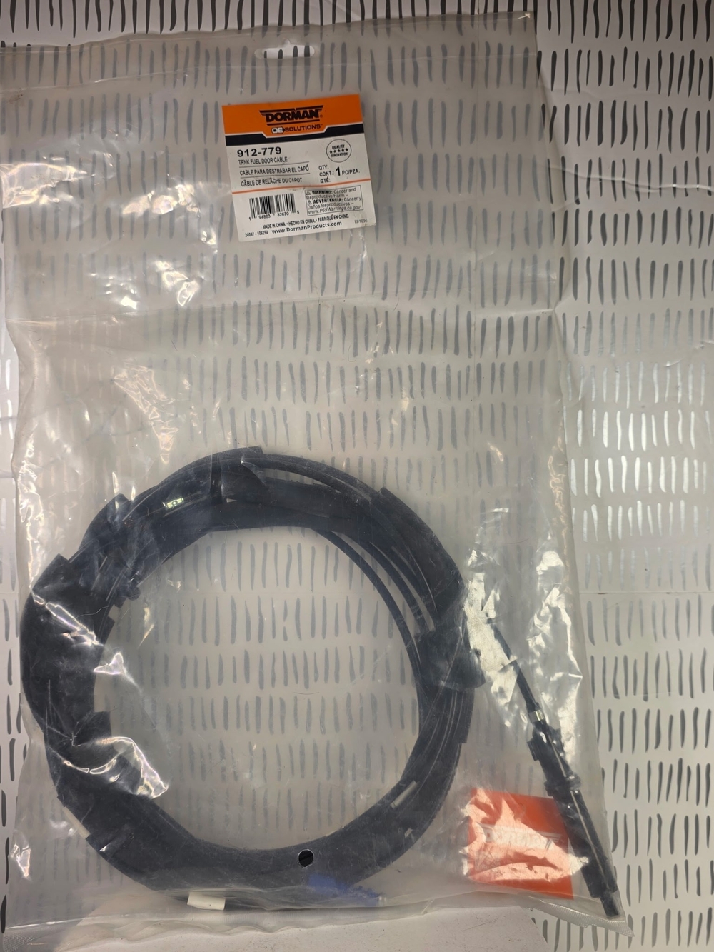 Fuel Filler Door and Trunk Lid Release Cable Dorman fits 13-17 Honda Accord